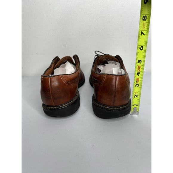 Allen Edmonds Brown Leather Lace Up Loafer Oxford Men’s Size 11.5D - Picture 7 of 11